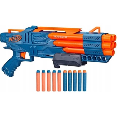 Nerf Elite 2.0 Ranger PD-5 Blaster, 5hlavňová střílečka, 10 Nerf Elite šipek