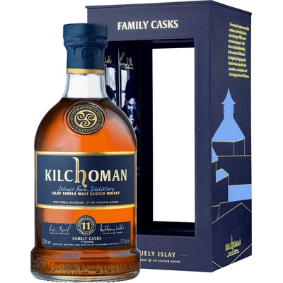 Kilchoman Family Collection 11letá 54,7% 0,7 l (karton)