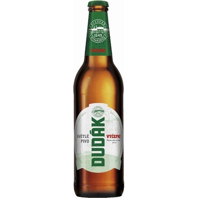 Dudák 10 výčepní světlé 4% 0,5 l (sklo)