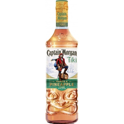 Captain Morgan Tiki Mango & Pineapple 1% 0,7 l (holá láhev)