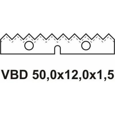 VBD pro frézu spárovací F621 50,0x12,0x1,5