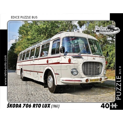 RETRO-AUTA BUS č.08 Škoda 706 RTO LUX 1961 40 dielov