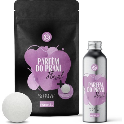 Nanolab parfém do praní i sušičky Herbal 300 ml + vlněná koule – Hledejceny.cz