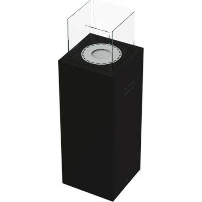 Kratki Voľne stojaci biokrb TOWER čierny 306 x 964 mm