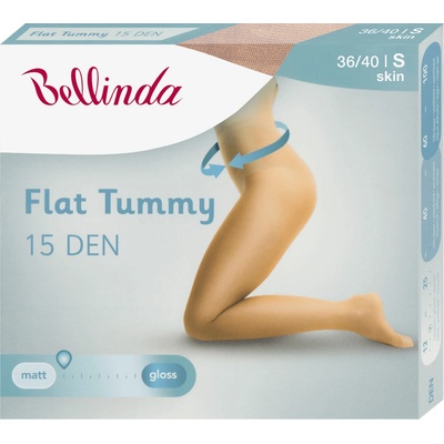 Bellinda FLAT TUMMY 15 DEN Dámské punčochové kalhoty tělová