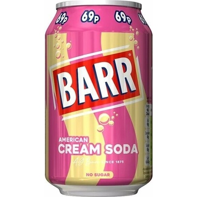 Barr sycený nápoj s příchutí smetany a vanilky 330 ml