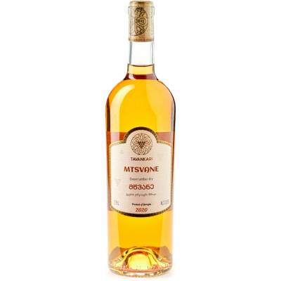 Tavankari Kvevri oranžové víno Mtsvane gruzínské víno suché 2020 13,5% 0,75 l (holá láhev)