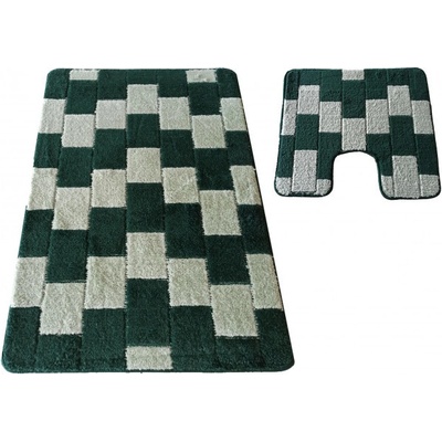 Nejkoberce Montana Bornova XL zelená 50x60 cm a 60x100 cm – Hledejceny.cz
