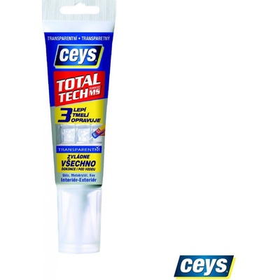 CEYS TOTAL TECH EXPRESS MS lepidlo a tmel 125 g transparentní