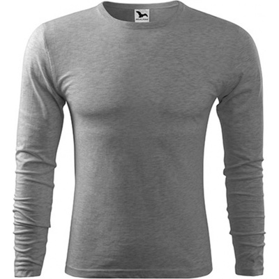 Malfini Fit-T LS 119 tmavosivý melír