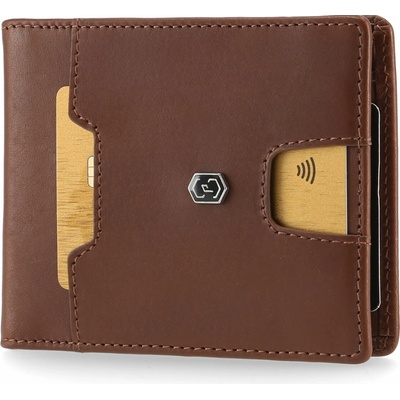 Slimpuro FLAPP Slim Wallet, 6 kariet, vrecko na mince, 11,8 x 1,8 x 9 cm ochrana RFID FB-3JK5-D2Q3