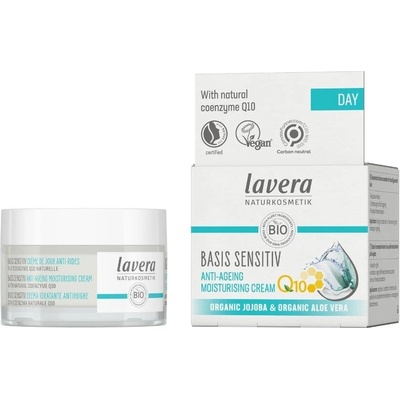 Lavera Q10 Basis Sensitiv hydratační denní krém 50 ml – Hledejceny.cz