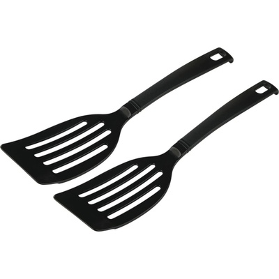 METRO PROFESSIONAL Obracačky 26 cm polypropylén čierne 2 ks