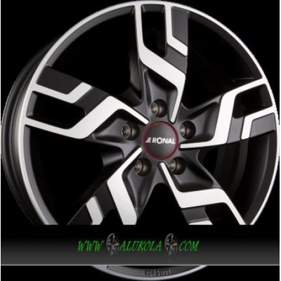 Ronal R64 7x17 5x108 ET46 black polished – Hledejceny.cz