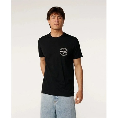 Rip Curl triko STAPLE TEE BLACK