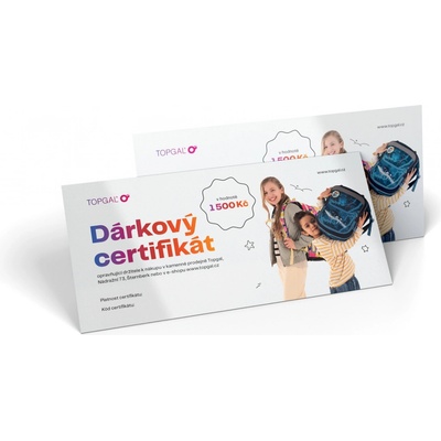 Dárkový poukaz Topgal VOU1715
