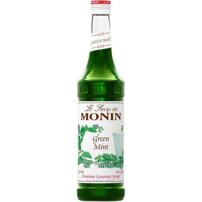 Monin Le Sirop Green Mint Zelená máta 0,7 l