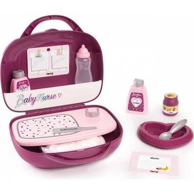Smoby Baby nurse přebalovací set s doplňky v kufříku