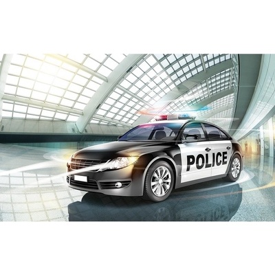 Preinterier FT4599 Fototapeta na stenu Policajné auto vlies 104cm x 70cm
