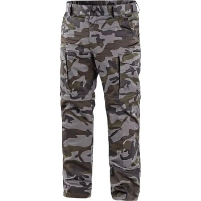 CXS Outdoorové kalhoty 2v1 maskáčové
