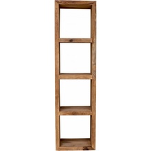 indickynabytok.sk Knižnica Tara 50x185x35 indický masív palisander