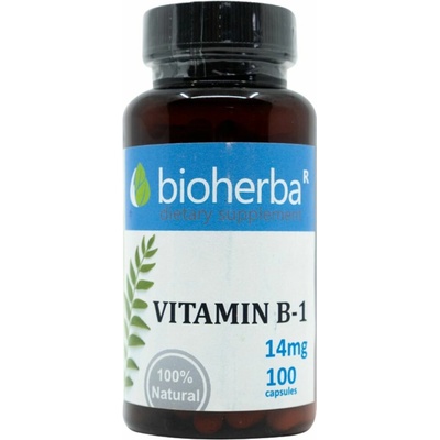 Bioherba Vitamín B1 Thiamín 14 mg 100 kapsúl