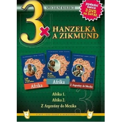 Cestopisné dokumenty Hanzelka Zikmund DVD