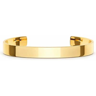 Daniel Wellington Unisex náramek zlatý Line Cuff Polished L DW00401775