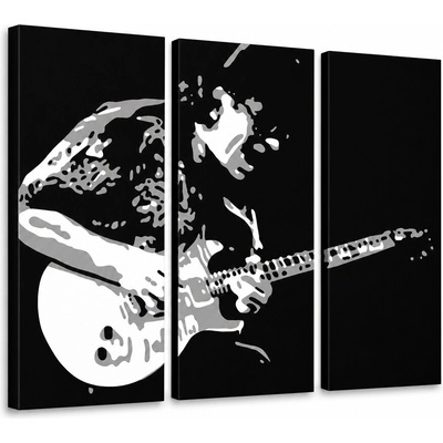 Papilora Ručne maľovaný POP Art obraz Santana - 150x100 cm