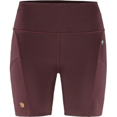 Fjällräven Abisko 6 Short Tights Women červená