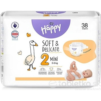 Bella Happy Soft&Delicate 2 Mini 38ks