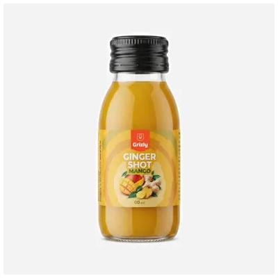 Grizly Ginger shot Mango 5 x 60 ml