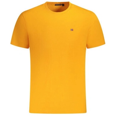 Napapijri stylové pánské tričko s krátkým rukávem Orange