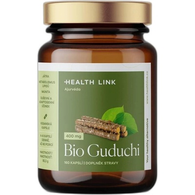 HEALTH LINK Guduchi 400 mg BIO 160 kapsúl