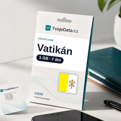 eSIM Vatikán 1 GB / 7 dní