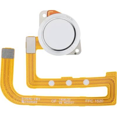 For_Motorola Čtečka otisků prstů + flex kabel Motorola Moto G Fast (XT2045-3 / 2020) – perlově bílá MOT1203