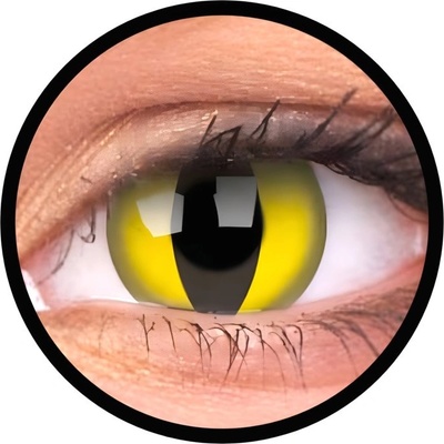 MaxVuu Vision ColorVue Crazy čočky Cat Eye barevné tříměsíční dioptrické 2 čočky – Hledejceny.cz