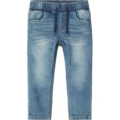 Name IT Slim teplákové džínsy Baby blau