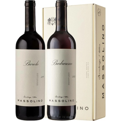 Massolino Dárkový set Barolo & Barbaresco 2 x 0,75 l (karton)