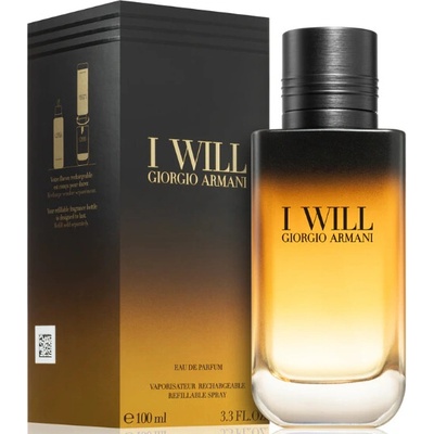 Giorgio Armani I Will parfumovaná voda pánska 50 ml