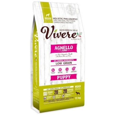 Vivere Puppy Lamb 12 kg