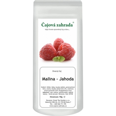 Čajová zahrada Malina & Jahoda ovocný čaj 1 kg