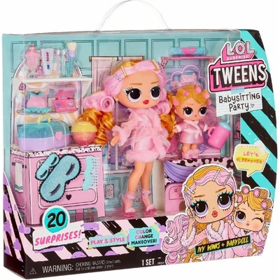 MGA L.O.L. Surprise! Tweens Pyžamová párty s Ivy Winks a Babydoll