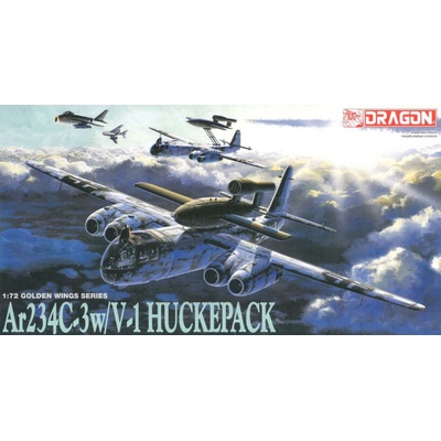 Dragon Arado Ar 234 C 3 w/ V 1 Huckepack 1:72