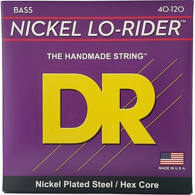 DR Strings Nickel Lo-Rider NLH5-40
