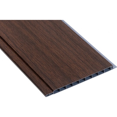 Fasádní plastová palubka Nordica š. 165mm folie tmavý dub, délka 3mb