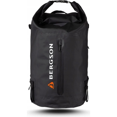 Turistický batoh Bergson JETBAG 20 40 l čierny