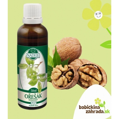 Naděje Ořešák královský tinktura z pupenů P37 50 ml