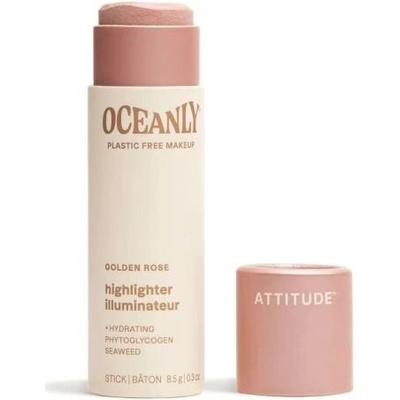 Attitude Tuhý krémový rozjasňovač Oceanly Golden Rose 8,5 g