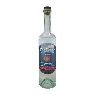 Topanito Mezcal Artesanal Blanco Tobalá 49% 0,7 l (holá láhev)